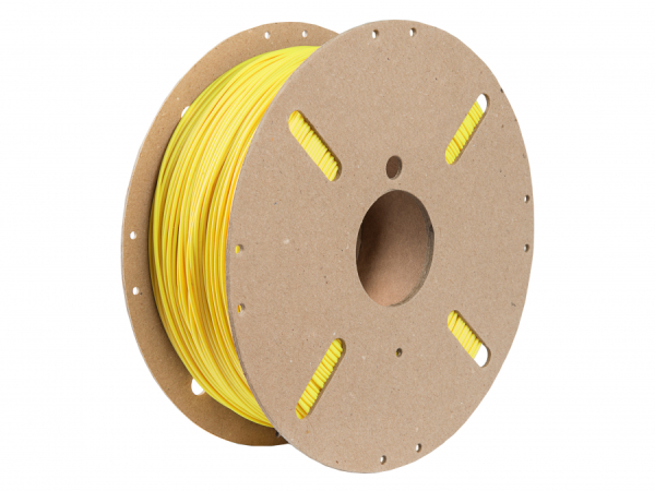 SOFT PLA Filament jaune 1.75mm 1kg