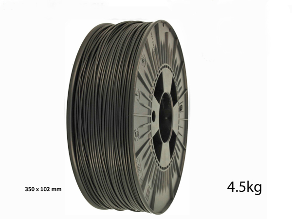 SPECTRUM Filament PLA matt finish deep black 4.5kg 1.75mm