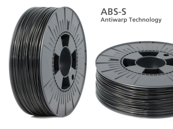 ABS-S Filament AntiWarp 2.85mm black  6kg