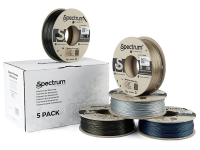 SPECTRUM Filament PLA Glitter 5 Pack 1.75mm