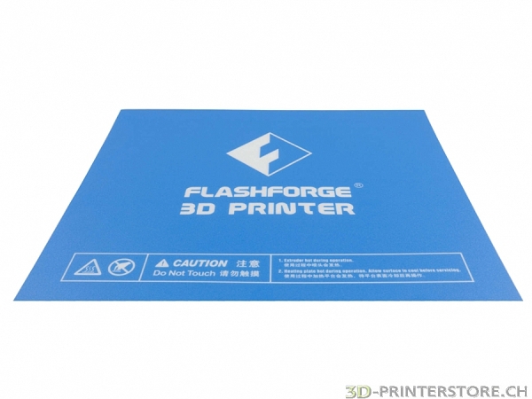 FLASHFORGE Guider II / 2 3D-Druckoberfläche blau